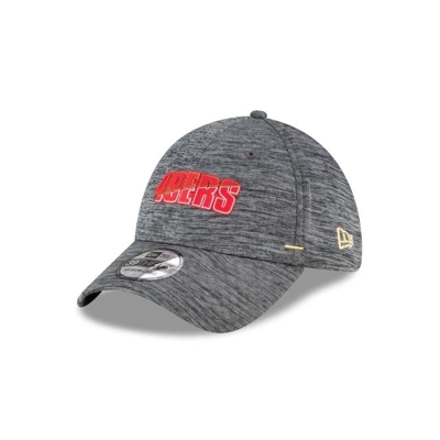 San Francisco 49ers Gorra | New Era NFL Summer Sideline 39thirty Stretch Fit Cap Mexico - Grises